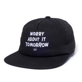 The Quiet Life - Worry About It Tomorrow Unstructured Cap (Black)